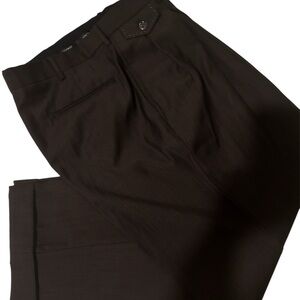 Stacy Adams  vintage Chocolate Brown Trousers